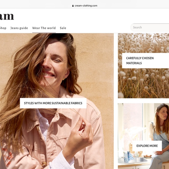 CREAM Blouse. Long Sleeve Blouse. Boho grey neutral pattern - Picture 9 of 10